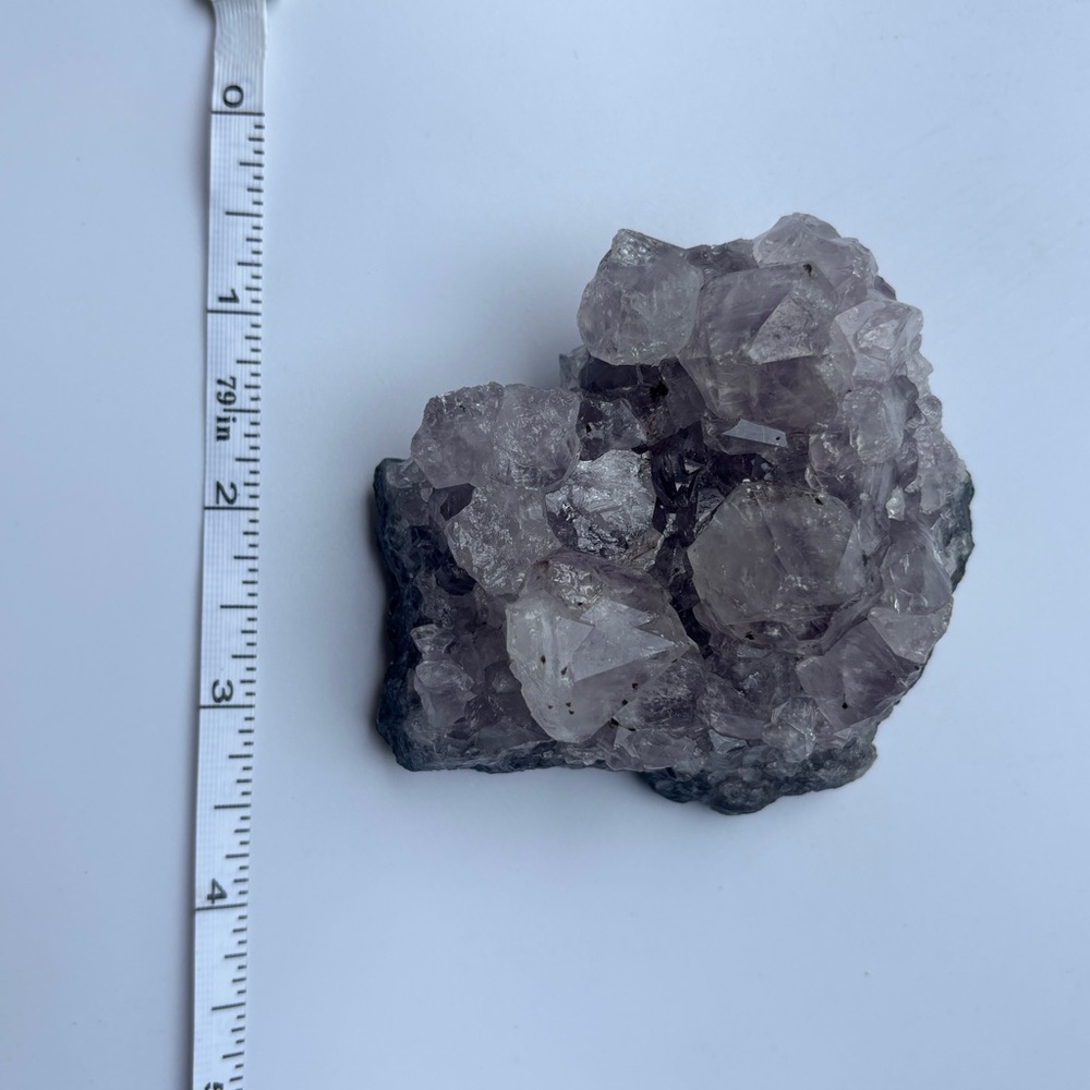Natural Amethyst Crystal Cluster on Matrix | 7.6 oz - Picture 6 of 6